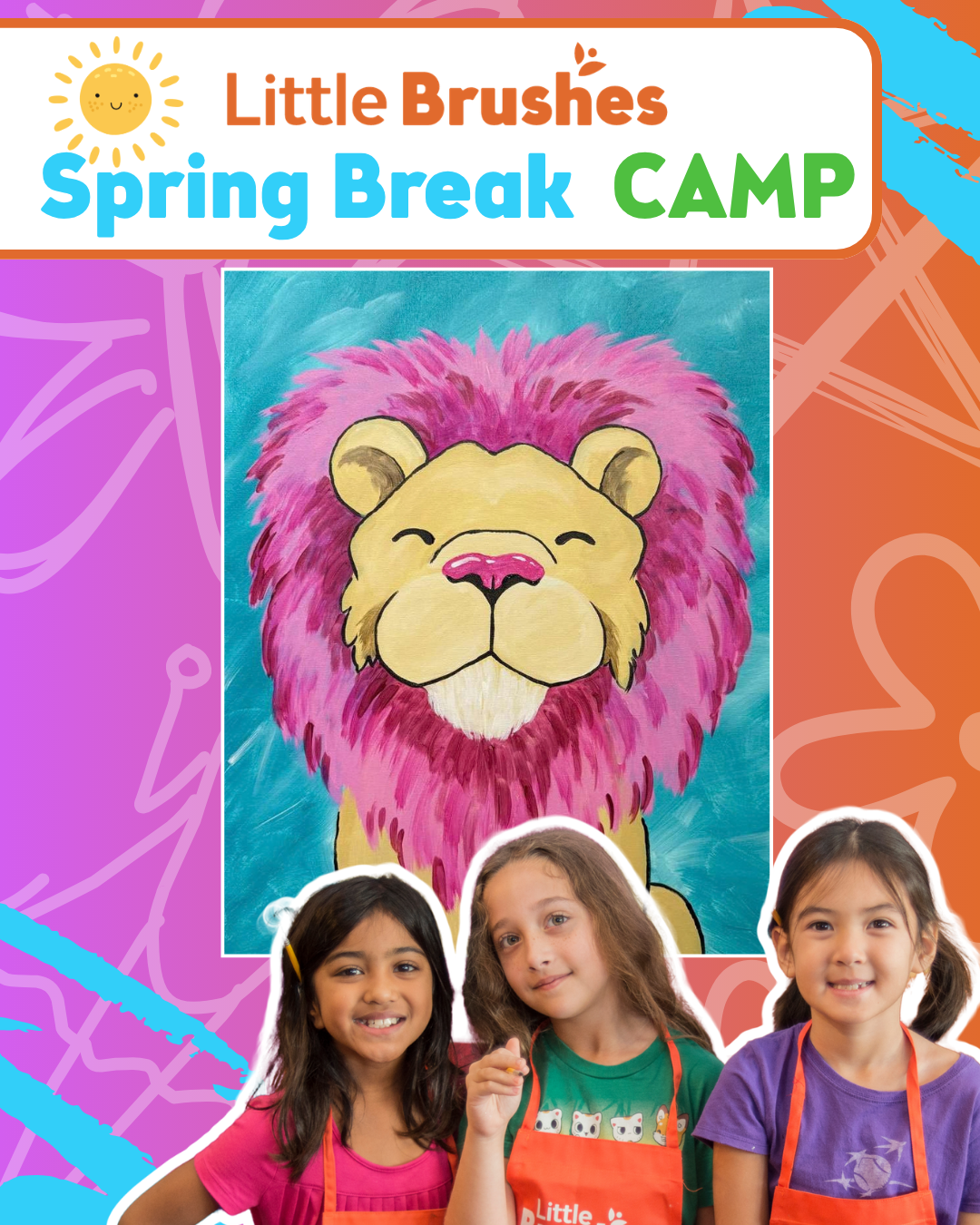 Spring Break Camp! Drop off from 10am - 2pm. Painting and Craft. Must bring lunch.